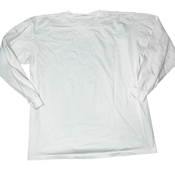 Vintage 90s New York City Time Square MTV white graphic T-shirt single stitch XL - Picture 3 of 5